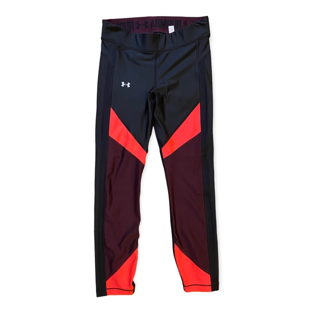 Heat Gear Under Armour Womens Mid Calf Compression  Leggings Size Medium
